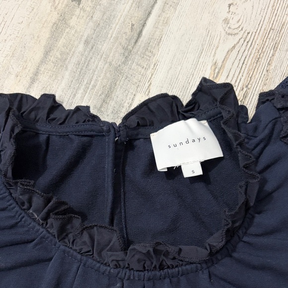 Sundays Harlow Dress in Navy Size Small - Picture 7 of 12